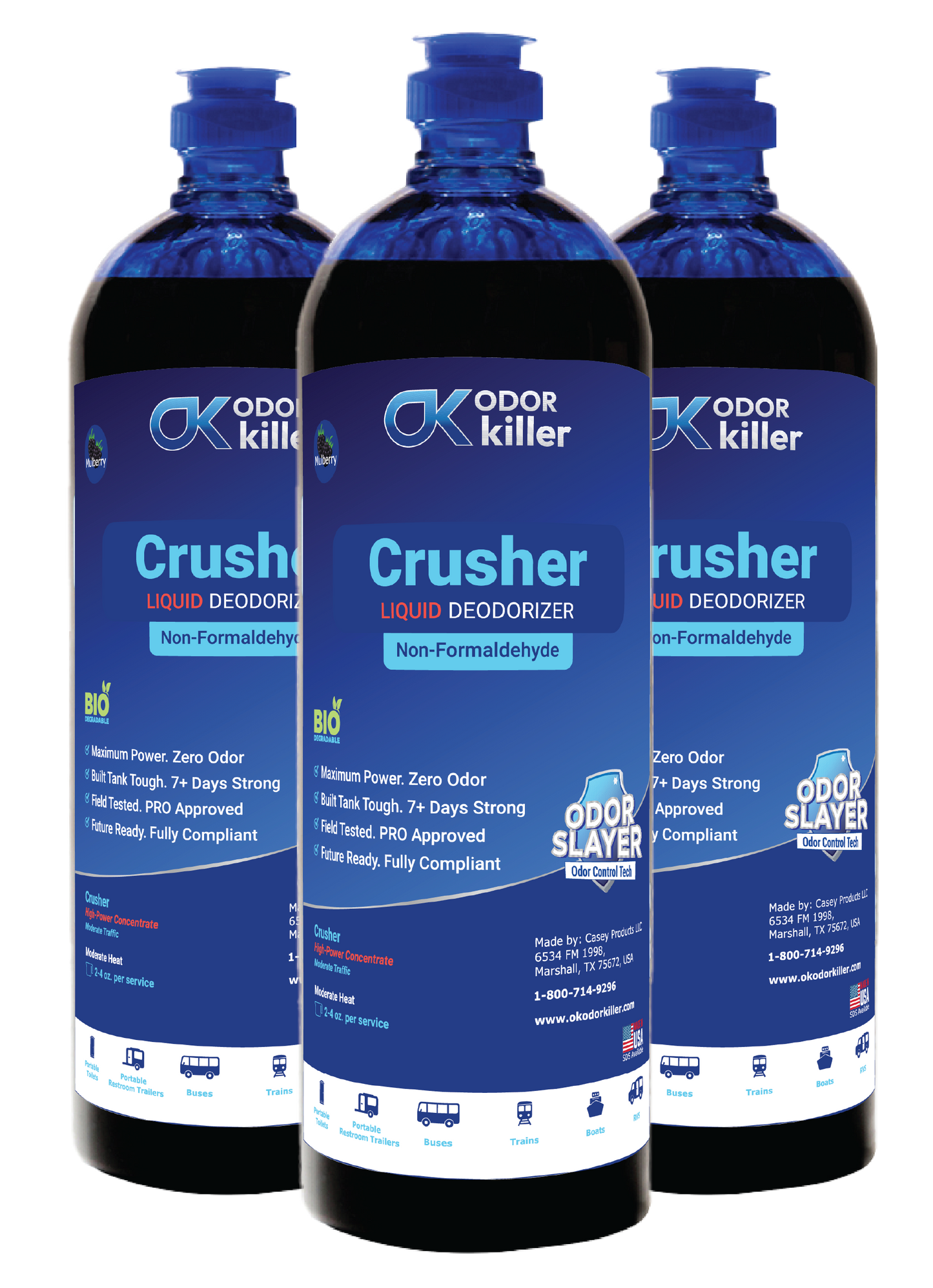 OK! Crusher Squeeze Bottle (1 Liter Case of 12)