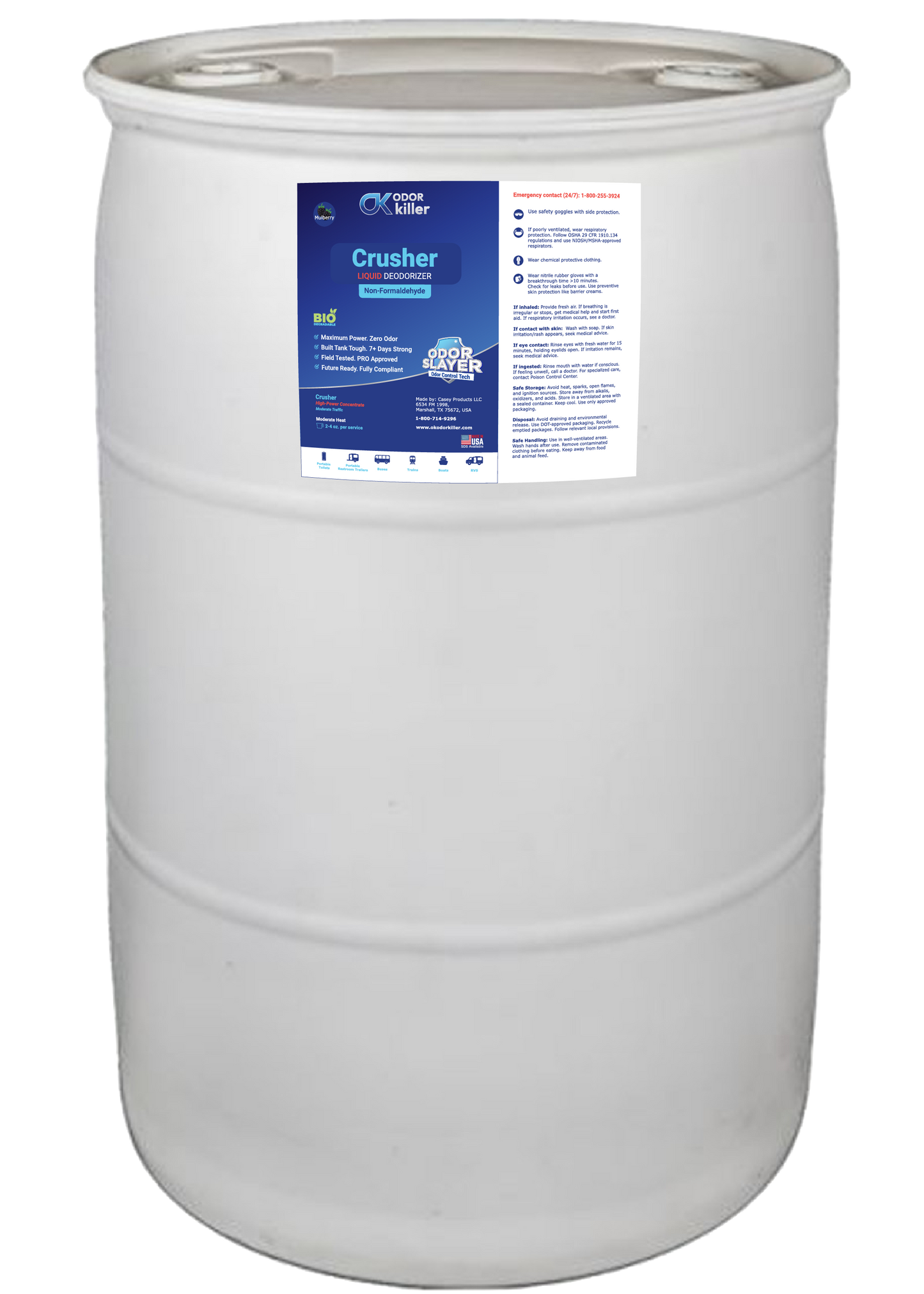OK! Crusher - 55 Gal